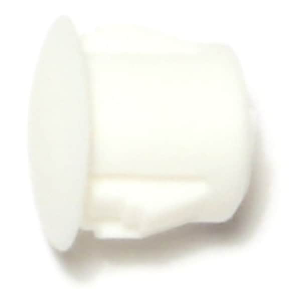 Midwest Fastener 3/8" White Nylon Plastic Flush Head Hole Plugs 18 18PK 69444 - main